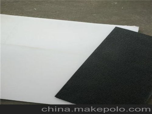 盖鱼缸用的塑料板 PVC麻面黑色塑料板 环保无毒无害防晒图片3